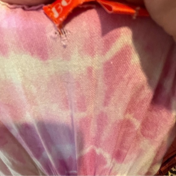 Flowy Boho Tie-dye Maxi Dress (with flaws please read) - Picture 8 of 9